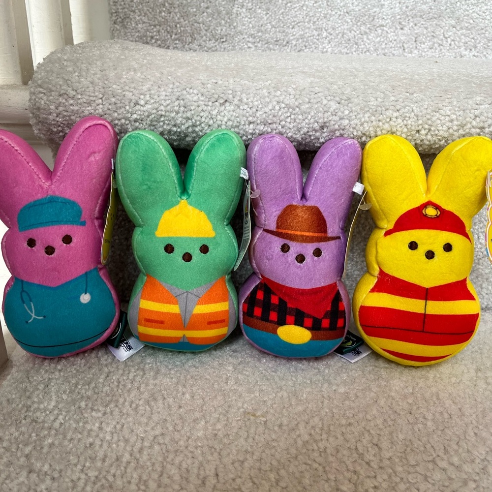 *BUNDLE* Peeps 6” Easter 2026 Plushies Set